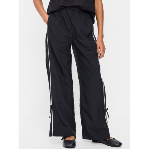 OldNavy High-Waisted Bow Parachute Pants for Girls