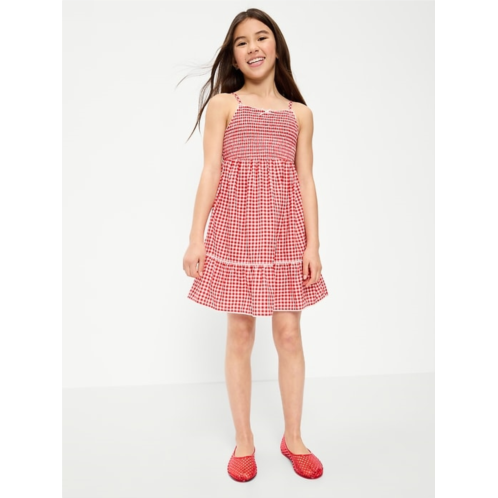 OldNavy Sleeveless Smocked Fit and Flare Dress for Girls