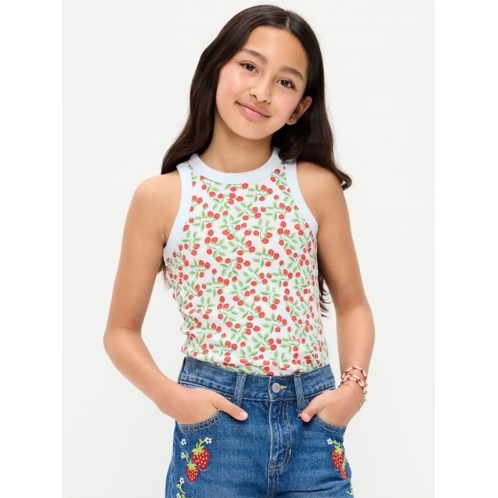 OldNavy Fitted Ribbed Tank Top for Girls
