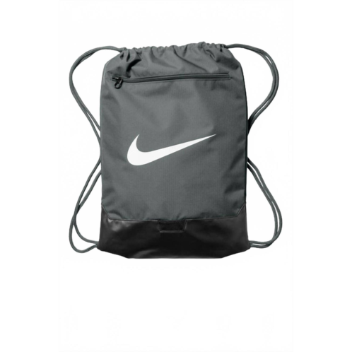 NIKE mens brasilia gym sack in flint gray