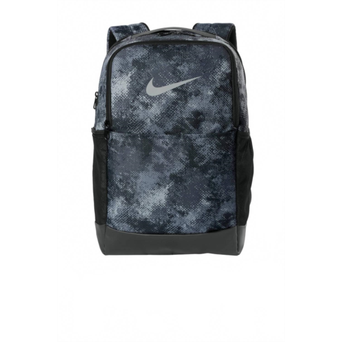 NIKE mens brasilia backpack in iron grey black light smoke grey