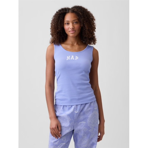 Gap Logo Ribbed Tank Top