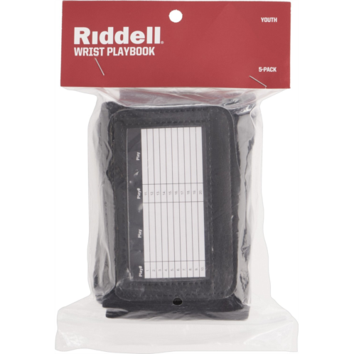 Riddell Youth Wrist Playbooks 5-Pack