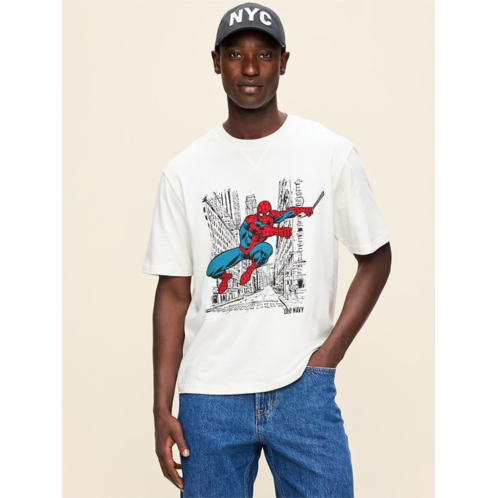 Old Navy x Marvel Spider-Man Boxy Heavyweight Graphic T-Shirt for Men