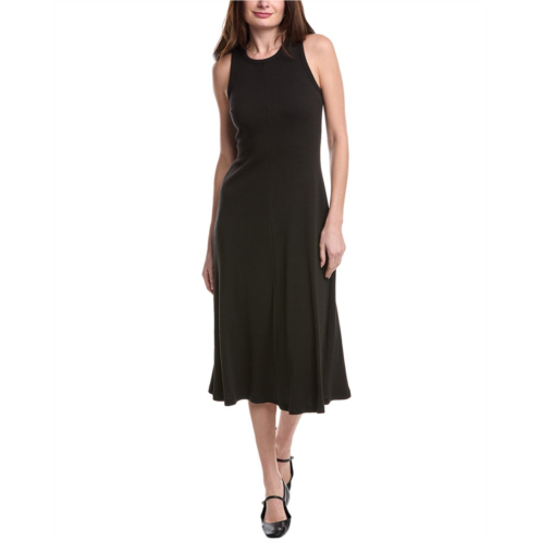 Theory racer midi dress