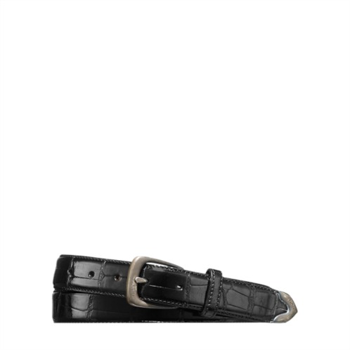 Polo Ralph Lauren Sterling-Tipped Alligator Belt
