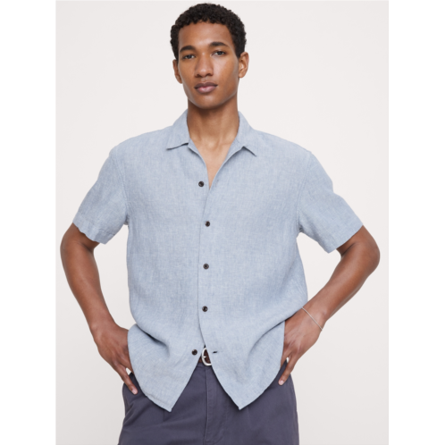Bananarepublic Standard-Fit Midweight Linen Resort Shirt