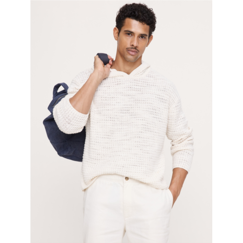 Bananarepublic Linen-Cotton Sweater Hoodie
