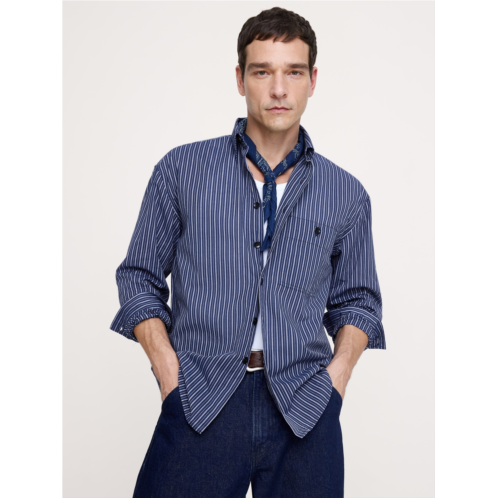 Bananarepublic Relaxed-Fit Summerweight Cotton Shirt