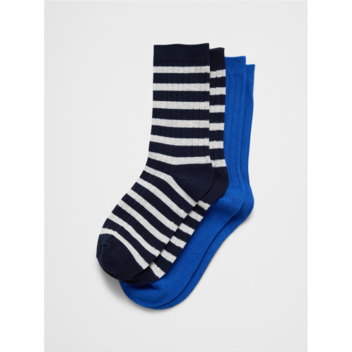 bananarepublic Striped Trouser Socks (2 Pack)