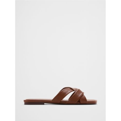 bananarepublic Vegan Leather Crossover Sandal