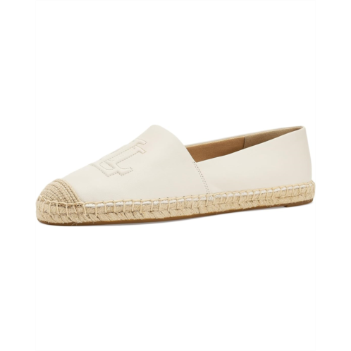 POLO Ralph Lauren Womens Lauren Ralph Lauren Cameryn Nappa Leather Espadrille