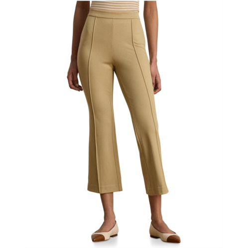 POLO Ralph Lauren Womens Lauren Ralph Lauren Petite Twill Flare Ankle Pants