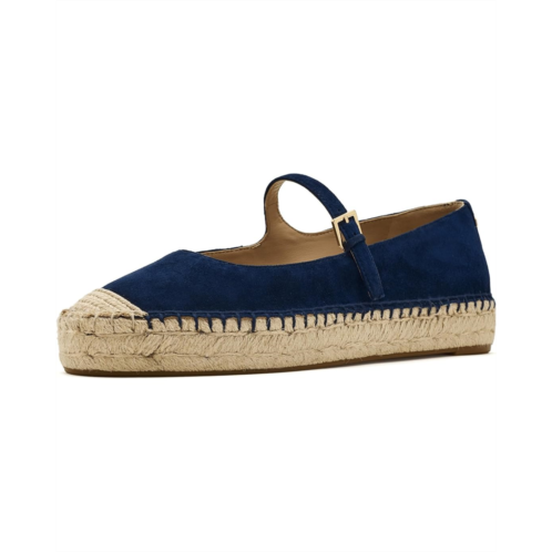 POLO Ralph Lauren Womens Lauren Ralph Lauren Luize Suede Mary Jane Espadrille