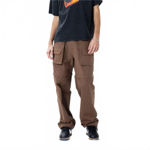 MARKET mens earthen moraine pants in brown