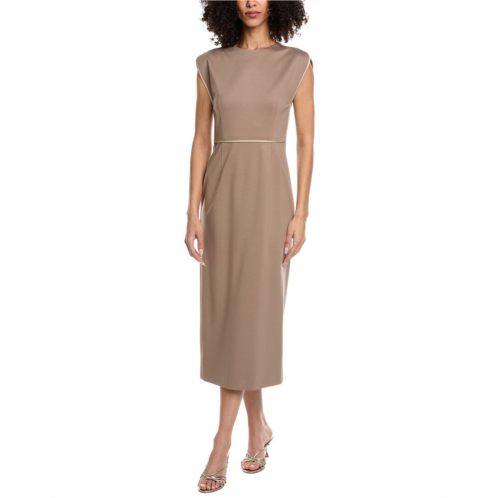 Hugo Boss Boss detira midi dress