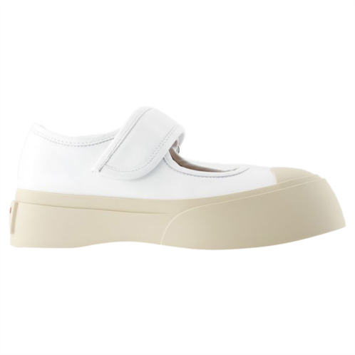 Marni mary jane sneakers - - leather - white