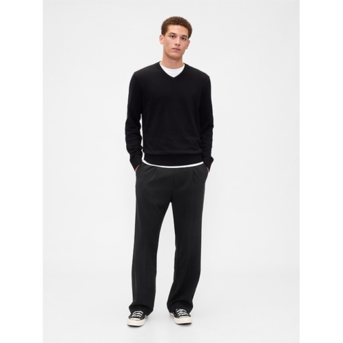 Gap Relaxed Pleated Trousers