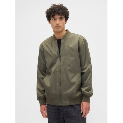 Gap 100% Recycled Relaxed Ripstop Bomber Jacket