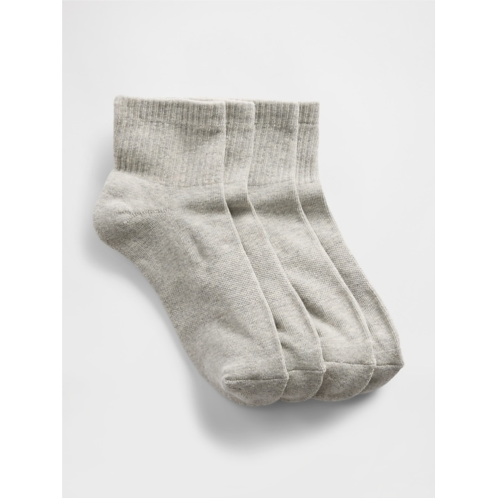 Gap Studio Quarter Crew Socks (2-Pack)