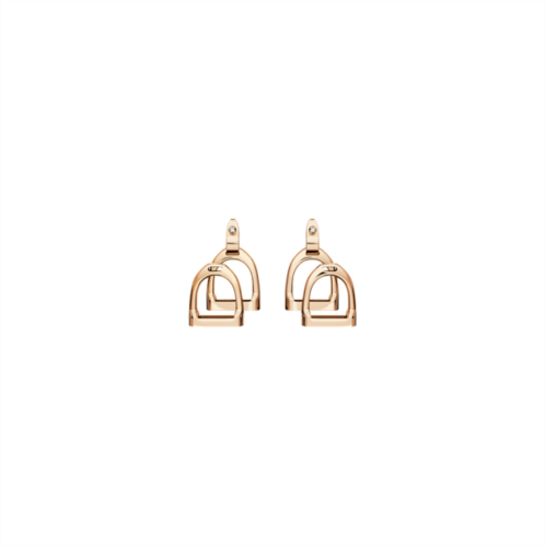 Polo Ralph Lauren Rose Gold Double-Stirrup Earrings