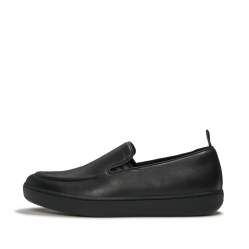 Fitflop Mens Leather Moc Loafers