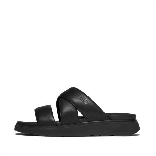 Fitflop Mens Leather Strappy Slides