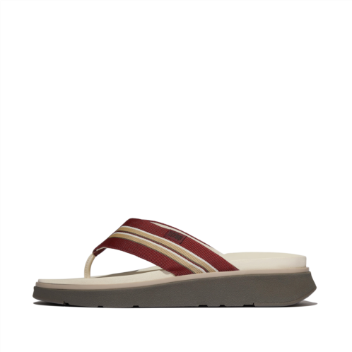 Fitflop Mens Stripy-Webbing Flip-Flops