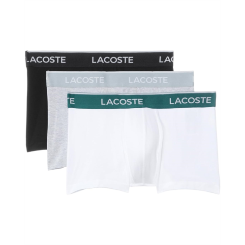 Mens Lacoste 3-pack Stretch Cotton Trunks