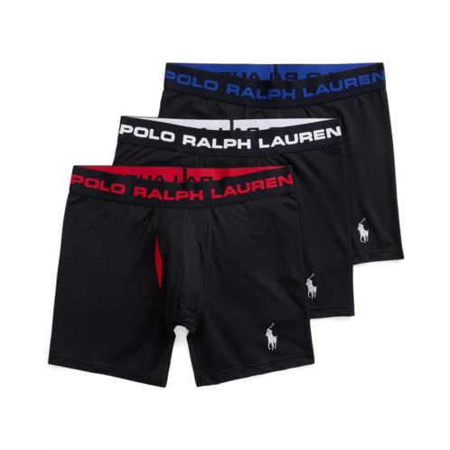 Mens Polo Ralph Lauren 3-Pack Perfect Pouch Boxer Briefs