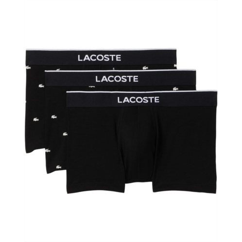 Mens Lacoste 3-Pack Printed Stretch Trunks
