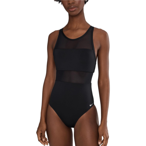 Womens Nike Mesh V - Back One Piece