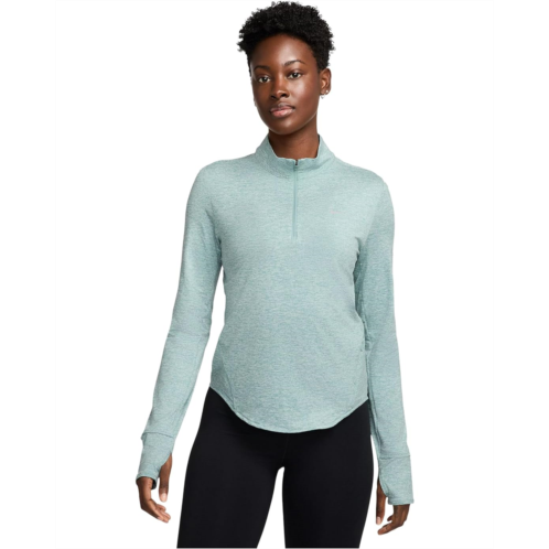Womens Nike Swift Dri-FIT Ultraviolet 1/4-Zip Running Top