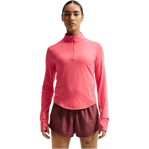 Womens Nike Swift Dri-FIT Ultraviolet 1/4-Zip Running Top