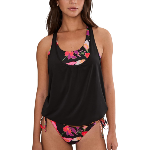 Womens Nike Hot House Floral Layered Tankini