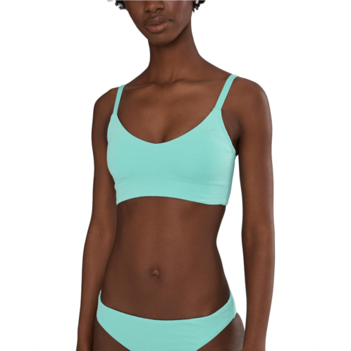 Womens Nike Line Wave Jacquard V Neck Midkini