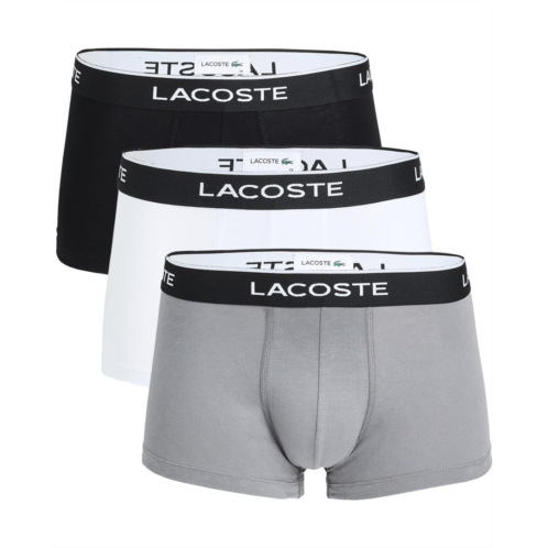 Mens Lacoste 3-pack Stretch Cotton Trunks