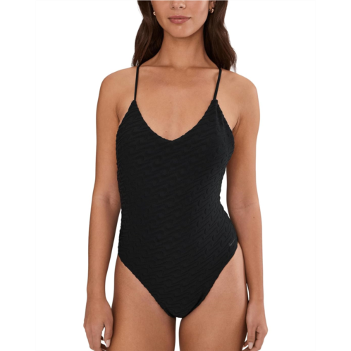 Womens Nike Swoosh Link Terry Y- Back One Piece