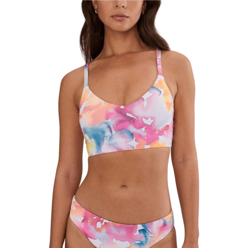 Womens Nike Aquarelle V-neck Midkini