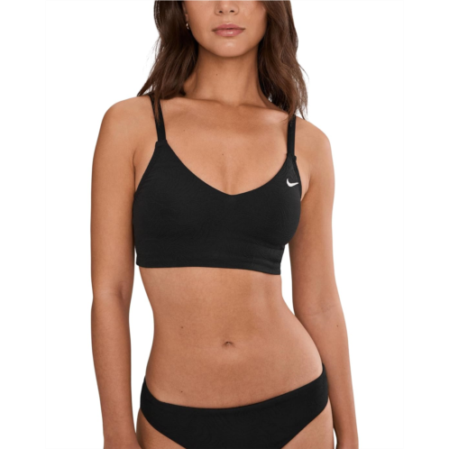 Womens Nike Line Wave Jacquard V Neck Midkini