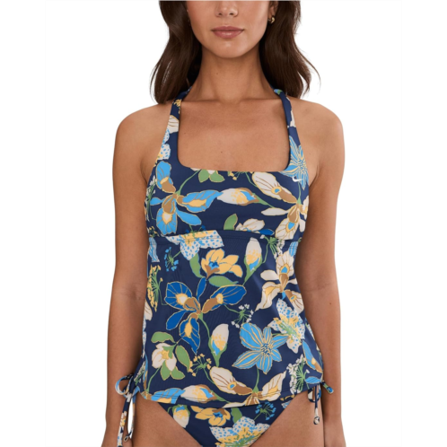 Womens Nike Hot House Floral Square Neck Tankini