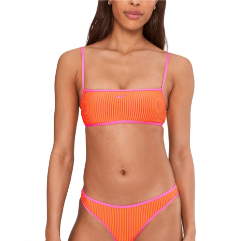 Womens Nike Ripple Texture Bralette Bikini Top