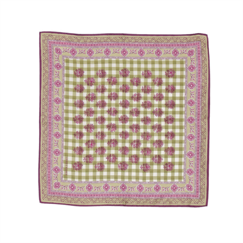 Longchamp the bucolic escapade silk scarf