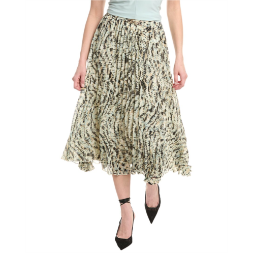 Anne Klein pull on pleated skirt