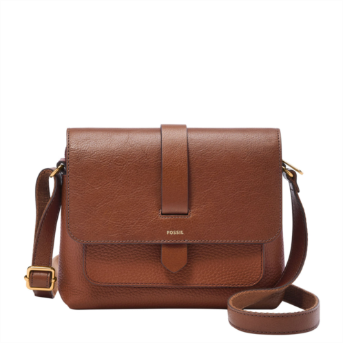 Fossil womens kinley leather crossbody