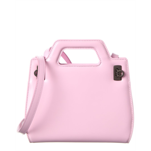 Salvatore Ferragamo Ferragamo wanda mini leather clutch