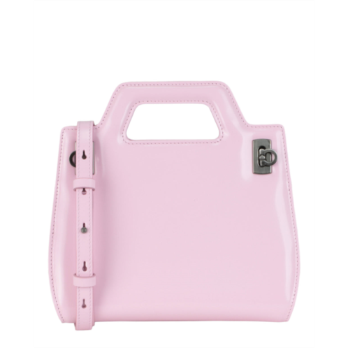 Salvatore Ferragamo mini wanda leather top-handle bag