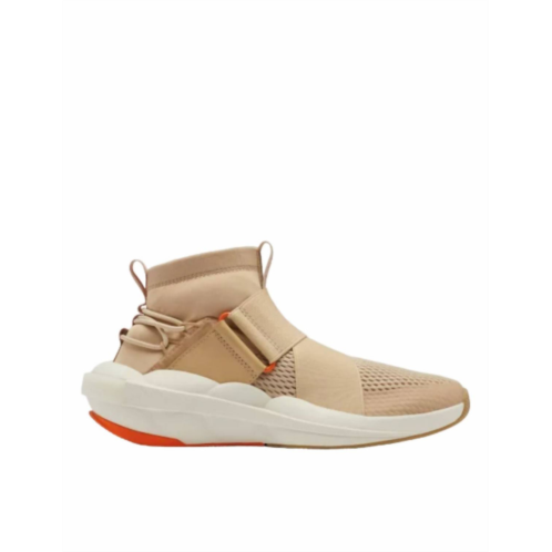 SOREL womens explorer defy mid sneaker in ceramic chalk