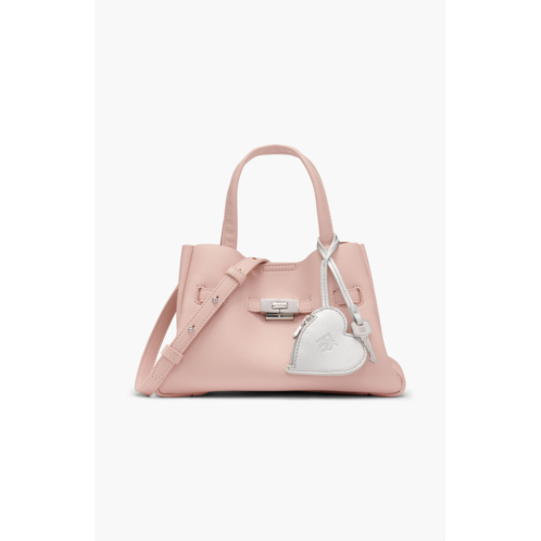 DKNY bryar small satchel with heart dangle