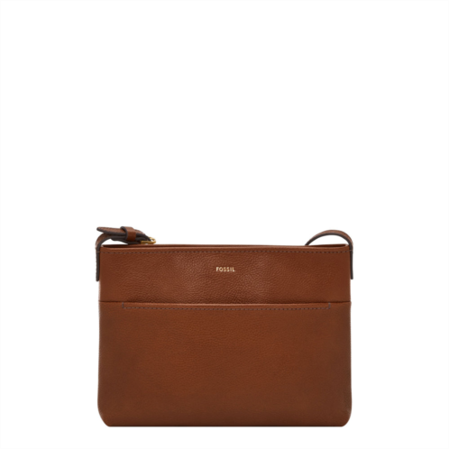 Fossil womens phoebe leather small crossbody